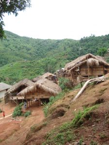 Lahu Hill tribe village
