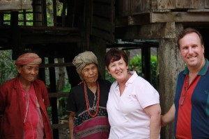 Karen hill tribe villagers