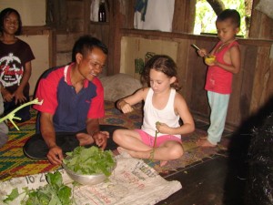 Prepare dinner homestay